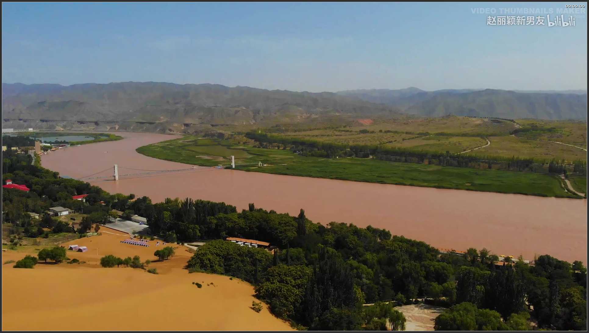 301 宁夏 航拍 沙漠旅拍沙坡头最好玩的沙漠景区